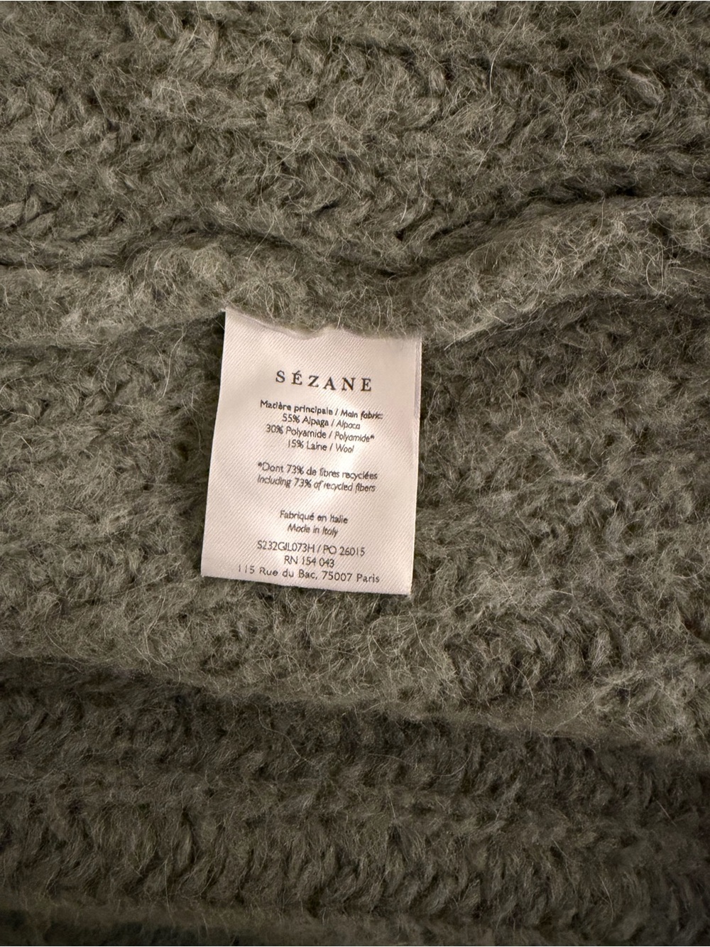 Sezane Basile Cardigan - Picture 5 of 5